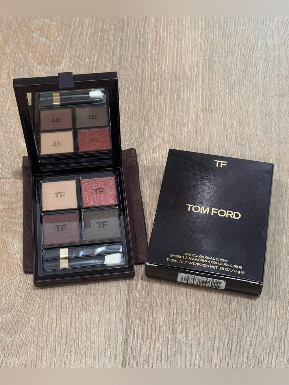 Tom Ford Runway Eye Color Quad Crème - 45 Ember Rose - Picture 7 of 8